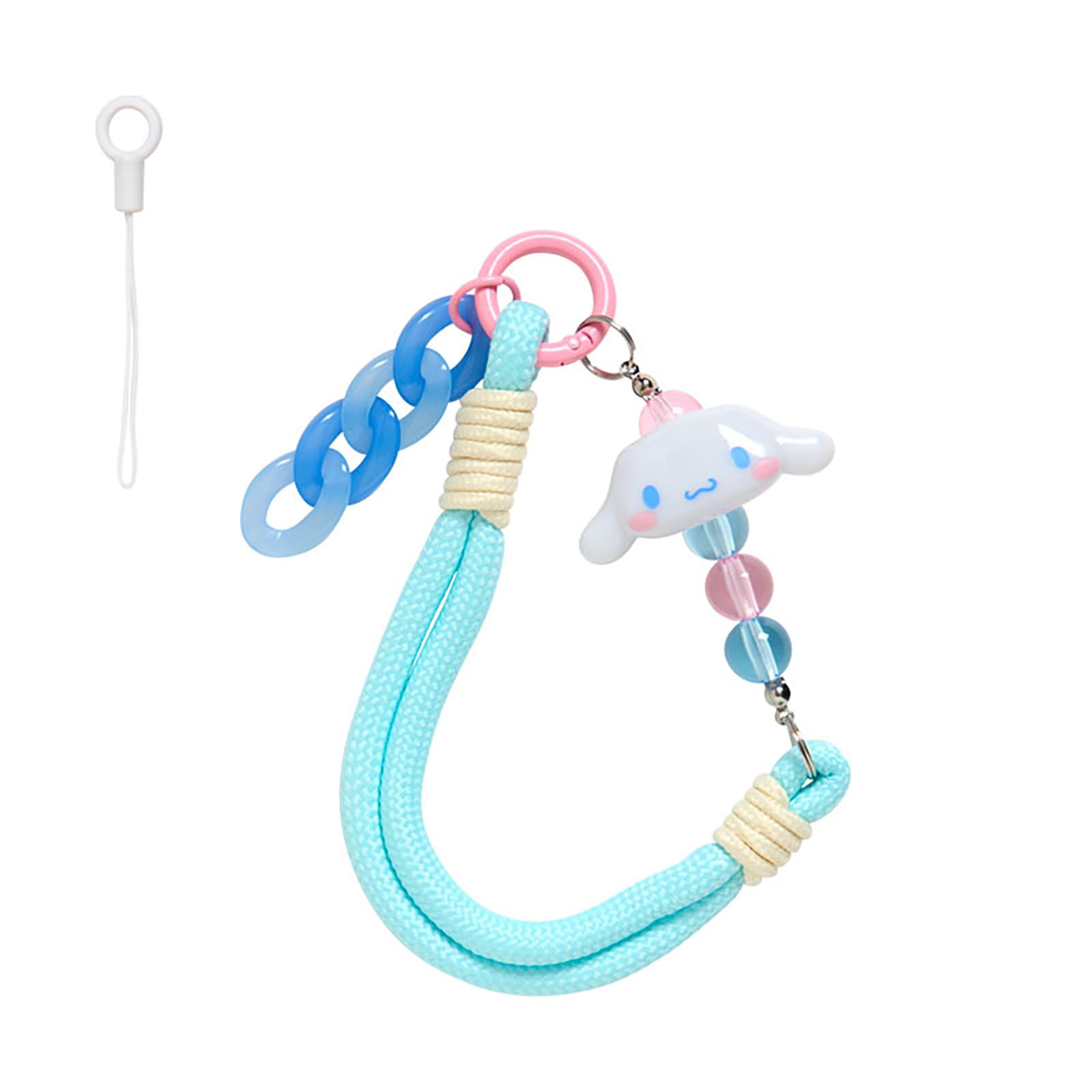 サンリオ シナモロール ハッピーギフトストラップ　2008年 Amazon.co.jp: サンリオ(SANRIO) ロープハンドストラップ シナモロール